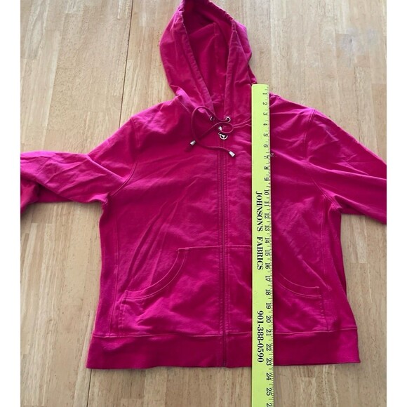 St Jude Hope Full Front Zip Hoodie  Size XL  Pink - Picture 6 of 7